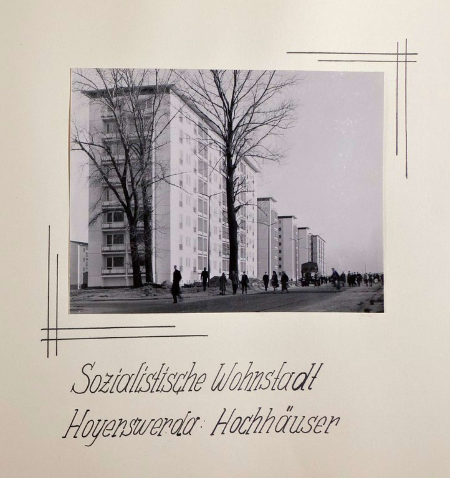 Residenze socialiste / Hoyerswerda: grattaceli